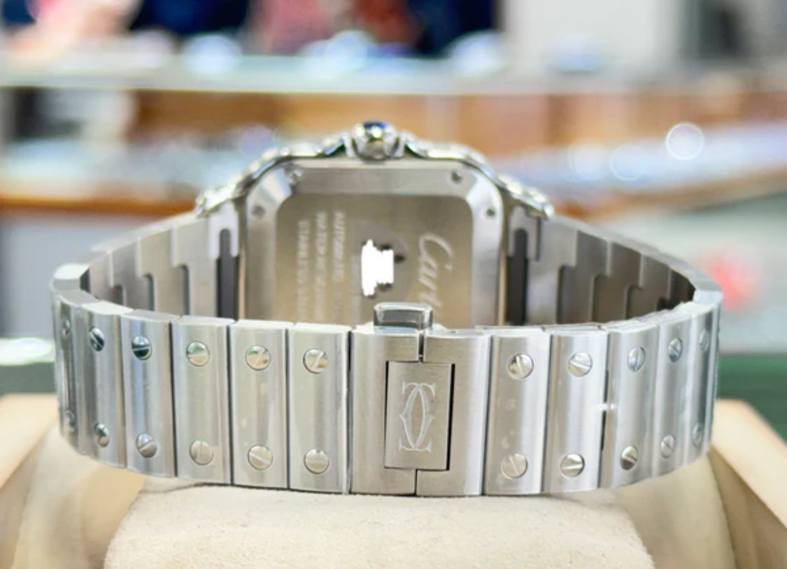CARTIER SANTOS GREEN DIAL - Image 7