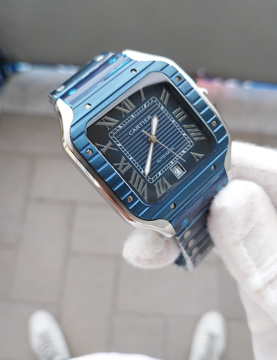 CARTIER SANTOS OCEAN BLU - Image 3