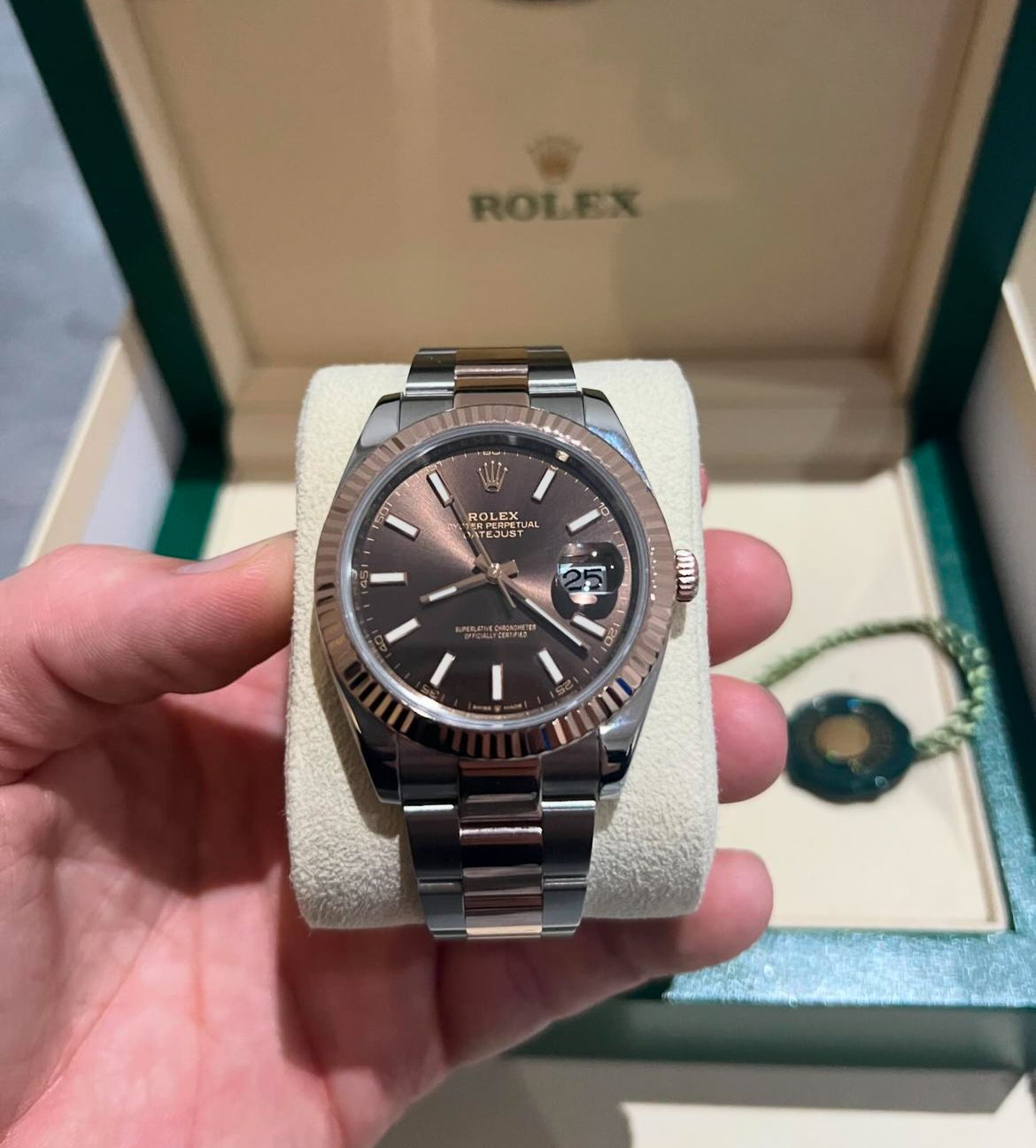 ROLEX DATEJUST OYSTER CHOCOLATE - Image 3