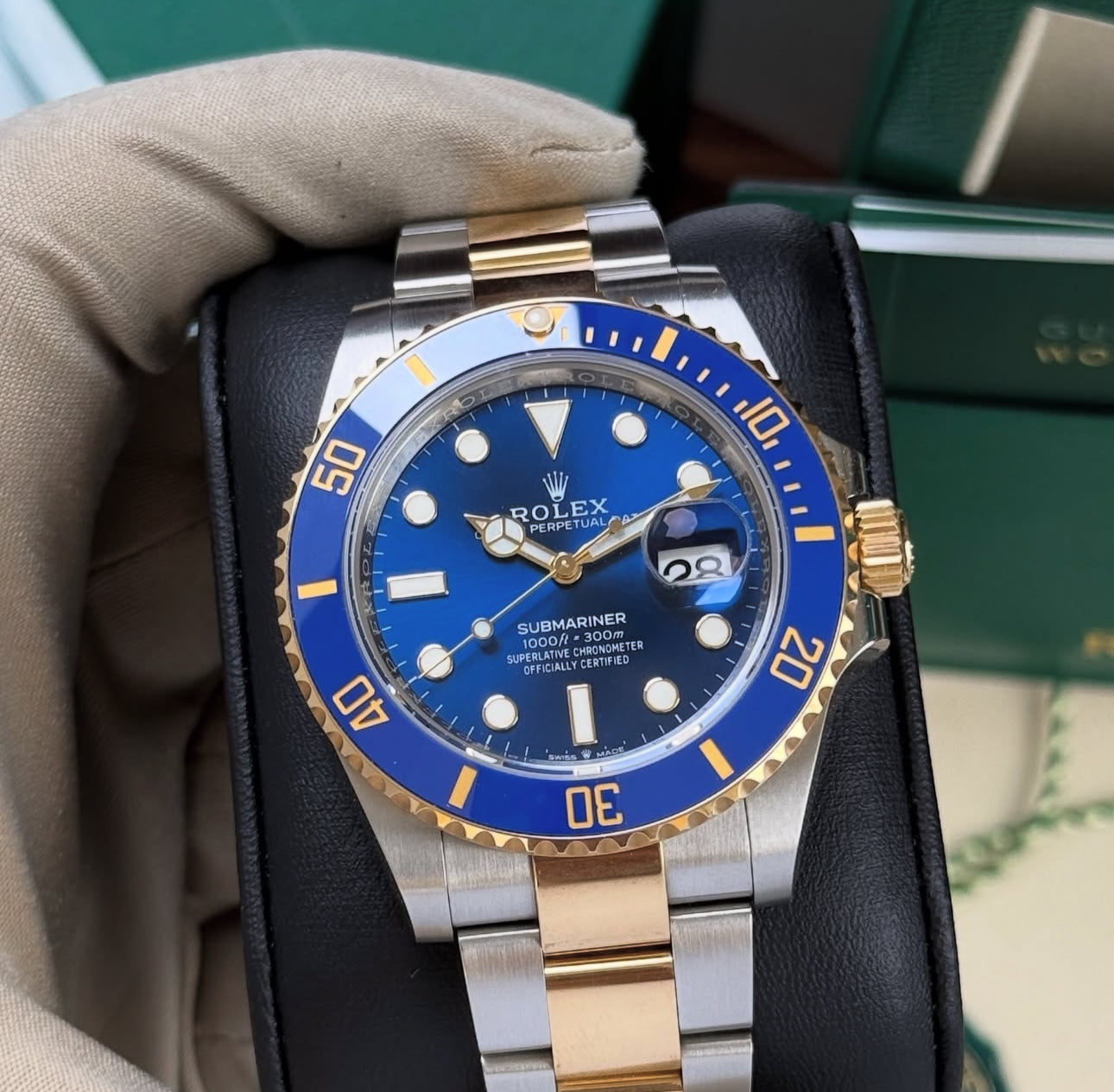ROLEX SUBMARINER DATE ORO & BLU - Image 2
