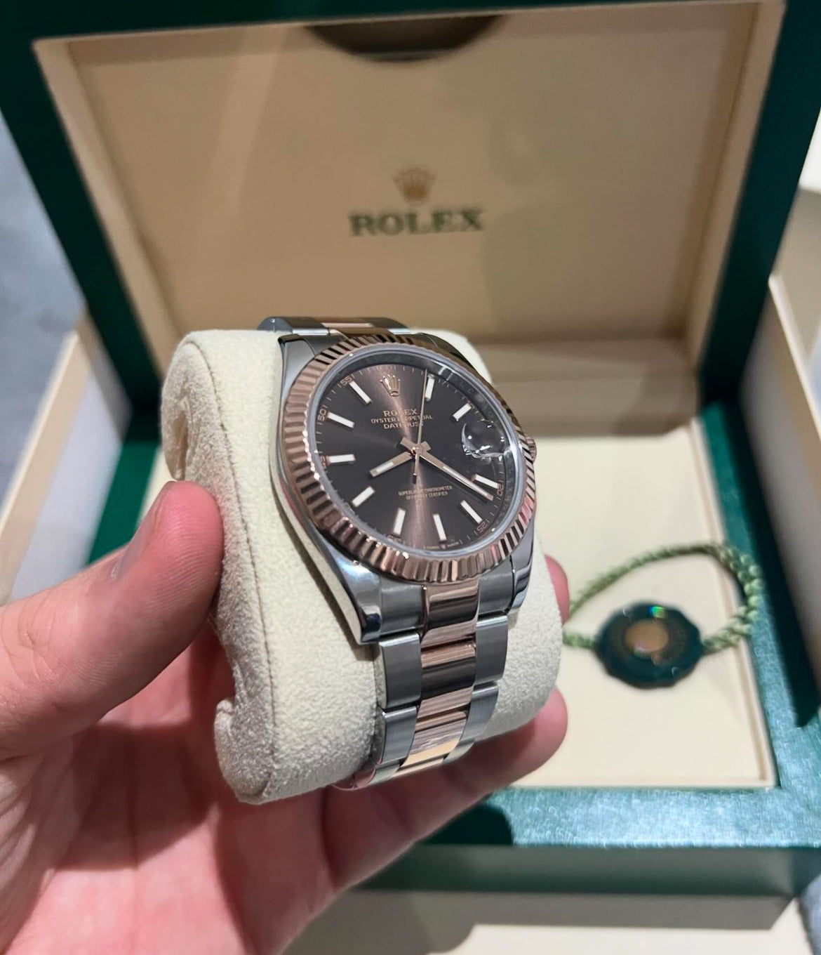 ROLEX DATEJUST OYSTER CHOCOLATE - Image 2