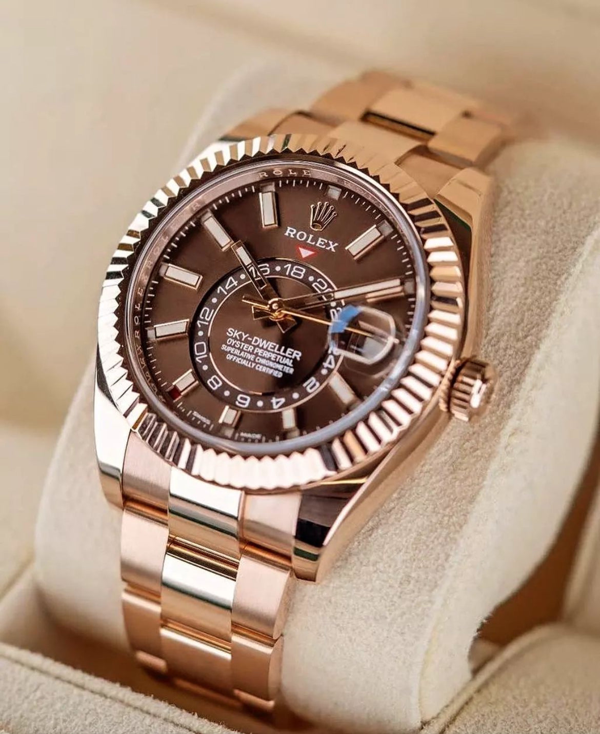ROLEX SKY-DWELLER CHOCOLATE - Image 3