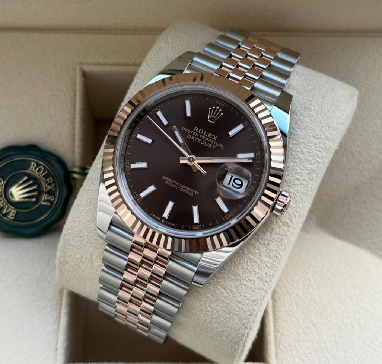 ROLEX DATEJUST JUBILEE "CHOCOLATE" - Image 2