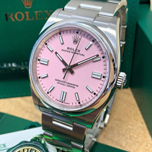 5885FF9B-6250-4EB7-A0FF-7DB893B28CE7.jpg ROLEX OYSTER PERPETUAL PINK