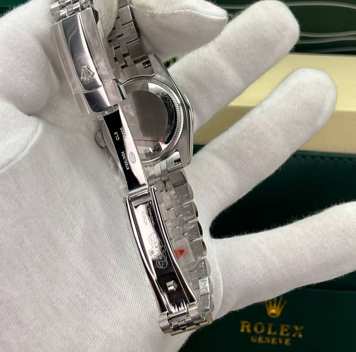 ROLEX DATEJUST DIAMOND INDEX JUBILÈE - Image 3