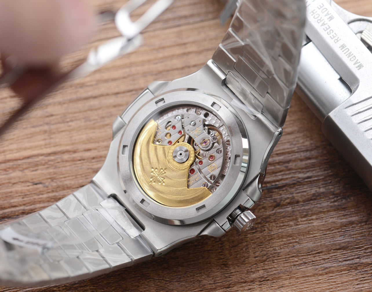 PATEK PHILIPPE NAUTILUS BLACK DIAL 5711 - Image 3