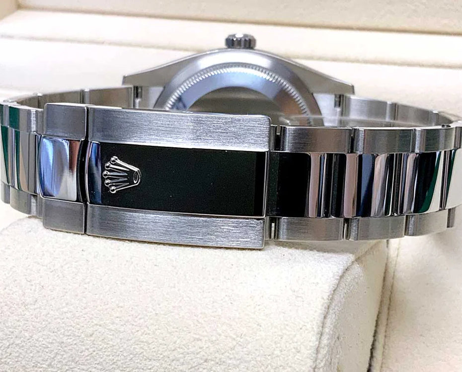 ROLEX DATEJUST OYSTER SILVER DIAL - Image 3