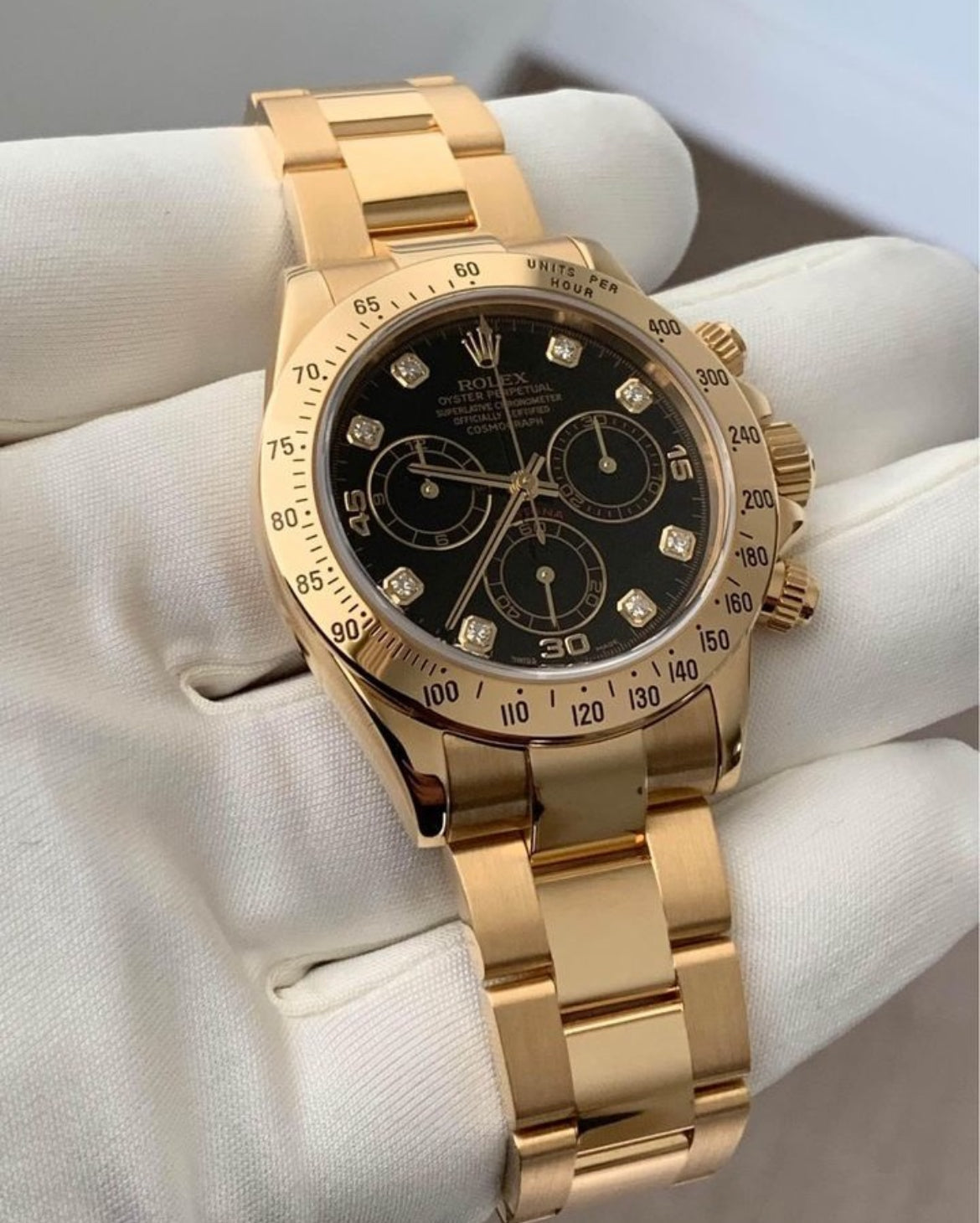 ROLEX DAYTONA GOLD DIAMOND - Image 3