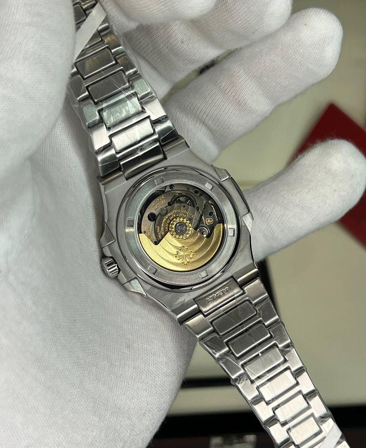 PATEK PHILIPPE NAUTILUS BLACK DIAL - Image 3