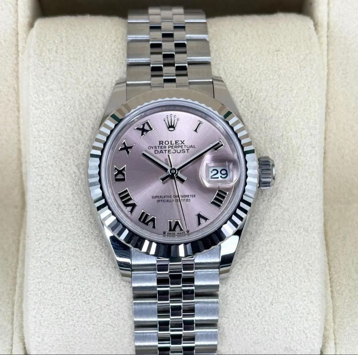 ROLEX DATEJUST JUBILÈE ROSÈ ROMAN - Image 2