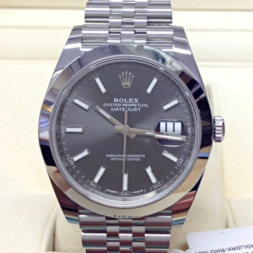 775AAA1B-6CC5-4515-87BE-53C4A07CC63E.jpg ROLEX DATEJUST JUBILÈE SKYLAR GREY DIAL