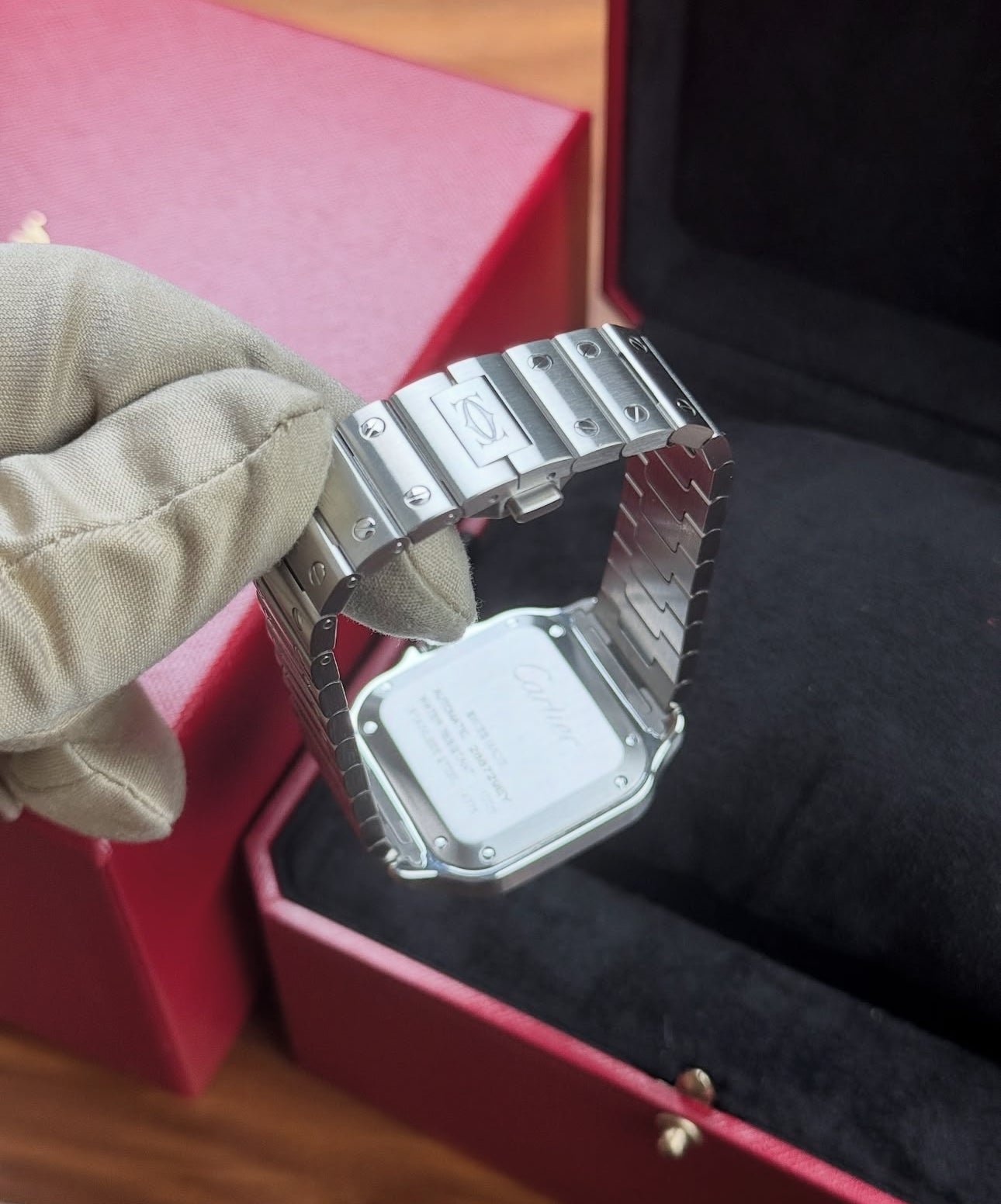 CARTIER SANTOS WHITE DIAL - Image 6