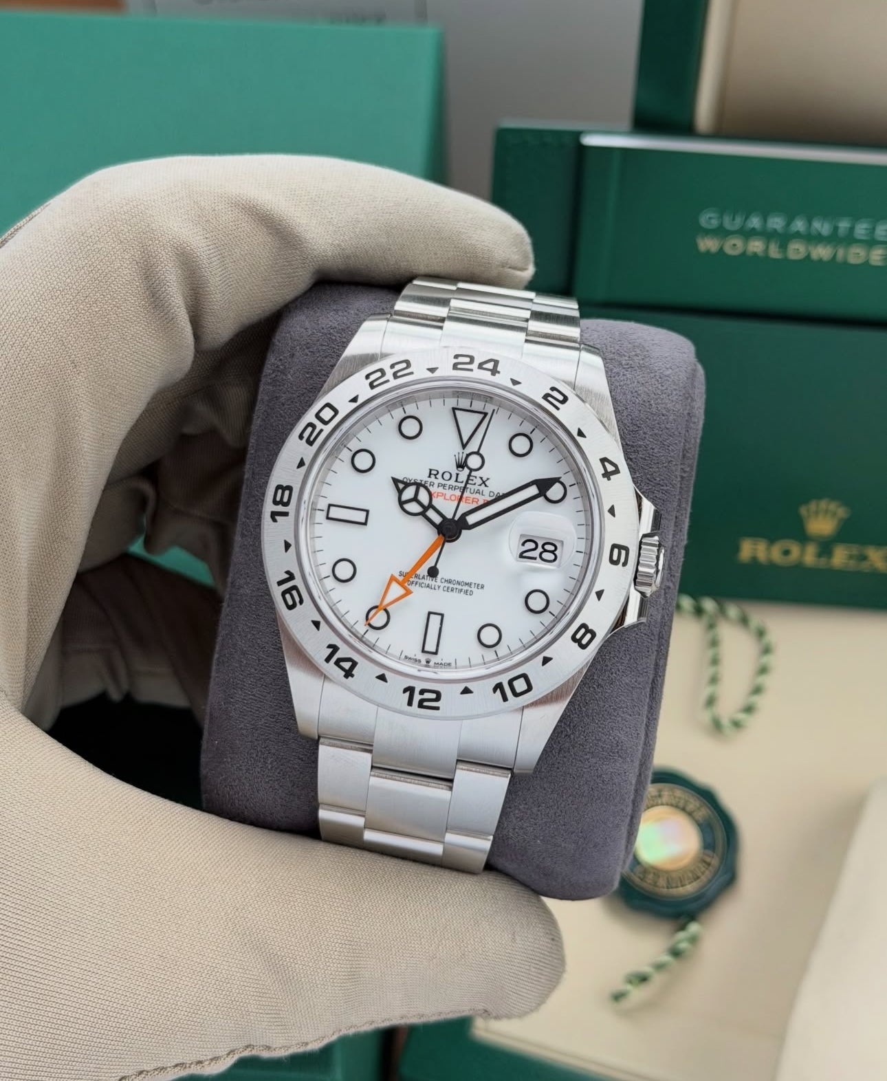 ROLEX EXPLORER II DATE WHITE - Image 2
