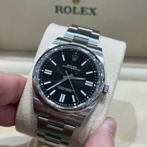 858CF6E9-B756-48AB-8BAA-4975D71CF4F5.jpg ROLEX OYSTER PERPETUAL BLACK DIAL
