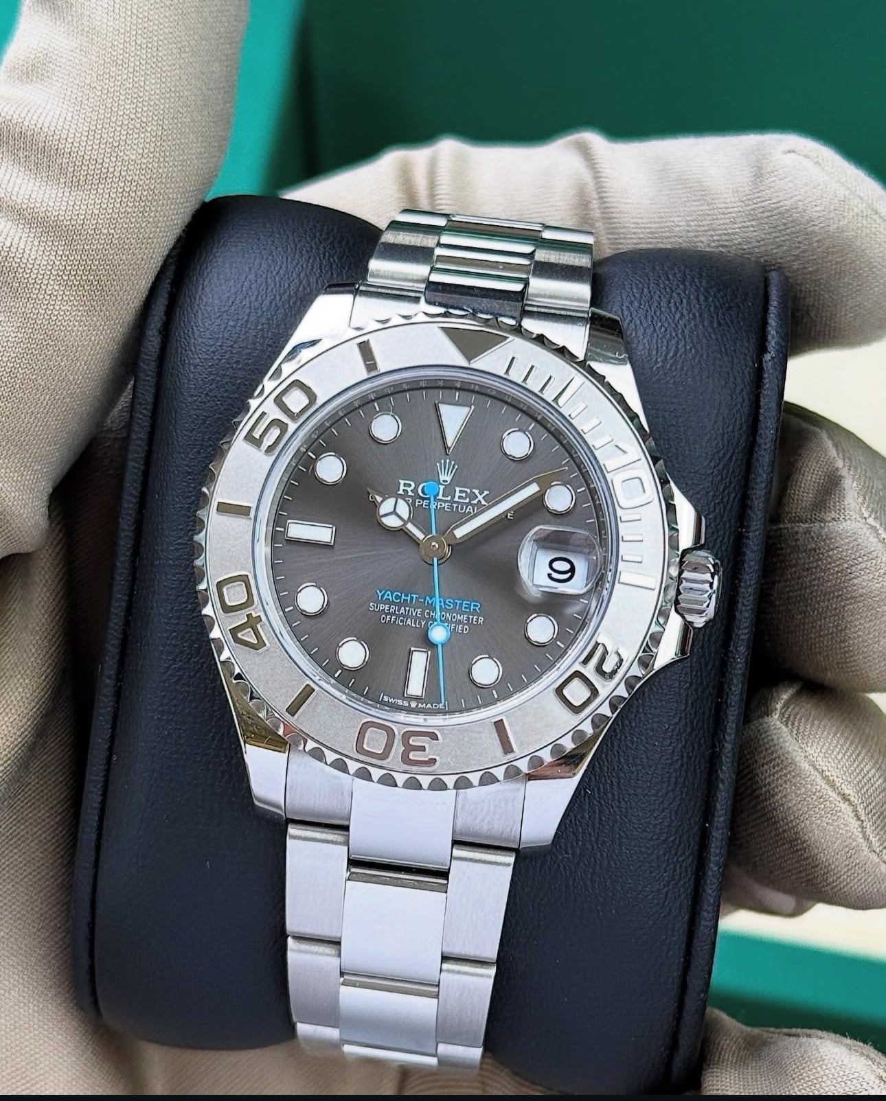 ROLEX YACHT-MASTER GREY RHODIUM - Image 2