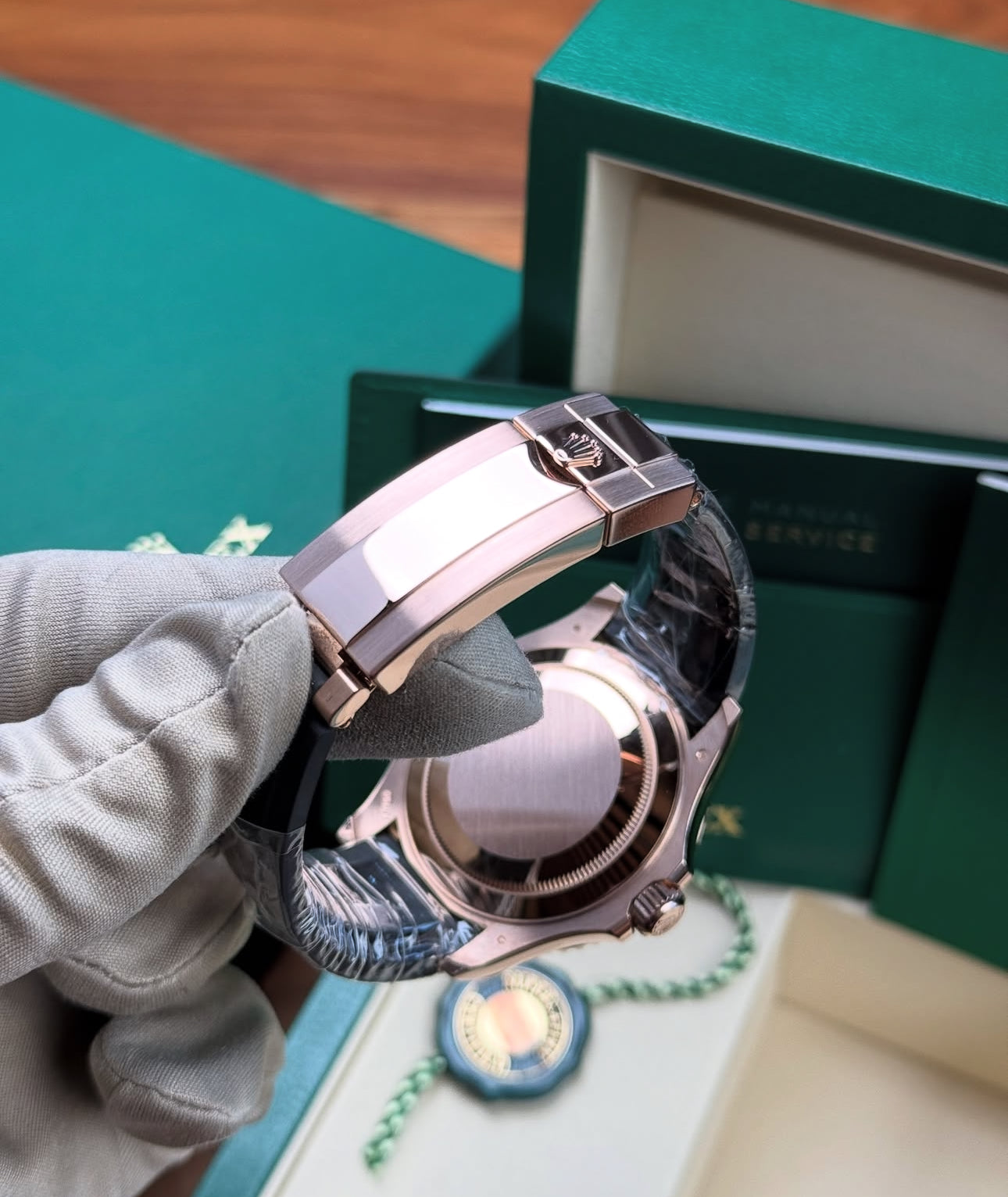 ROLEX YACHT-MASTER OYSTERFLEX EVEROSE - Image 3