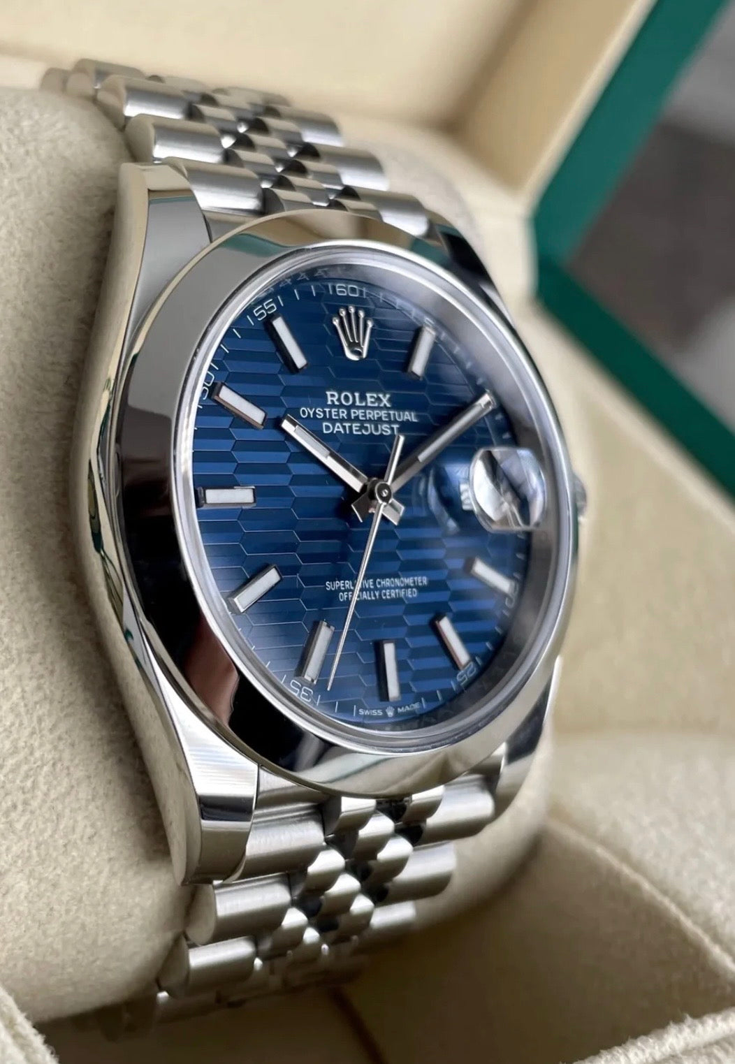 ROLEX DATEJUST JUBILÈE BLUE - Image 3