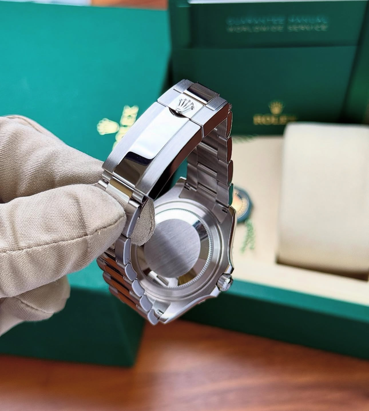 ROLEX YACHT-MASTER GREY RHODIUM - Image 3