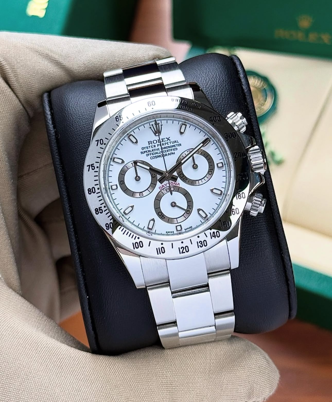 ROLEX DAYTONA WHITE DIAL - Image 2