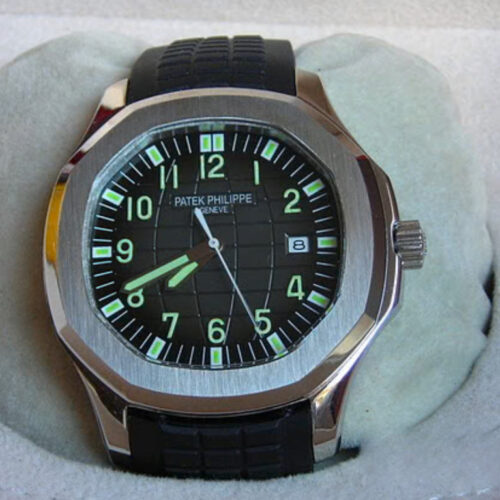 PATEK PHILIPPE AQUANAUT BLACK DIAL