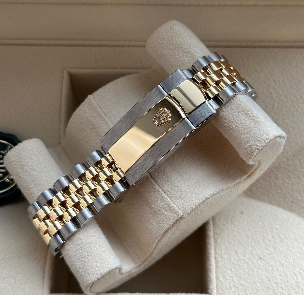 ROLEX DATEJUST JUBILÈE CHAMPAGNE DIAMOND - Image 3