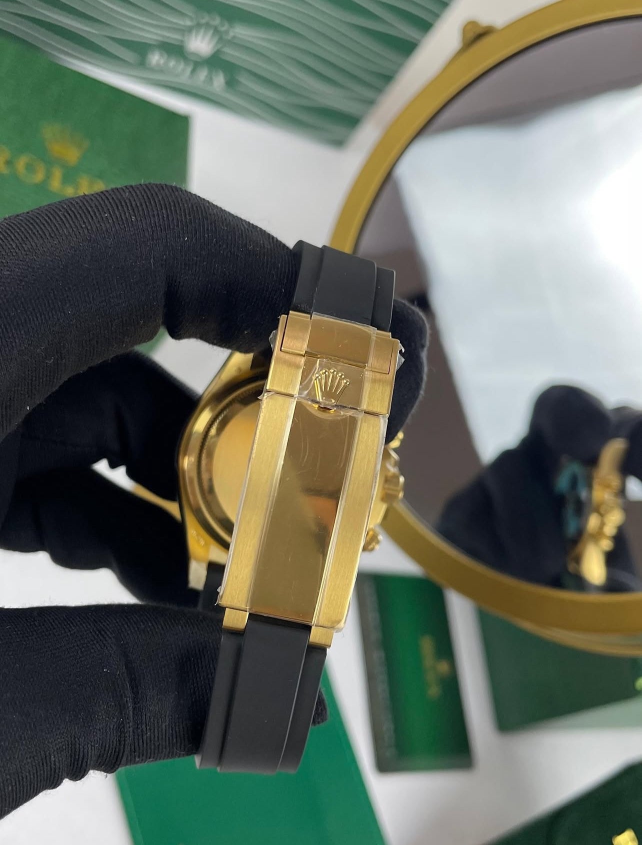 ROLEX DAYTONA YELLOW GOLD TIFFANY “2025” - Image 5