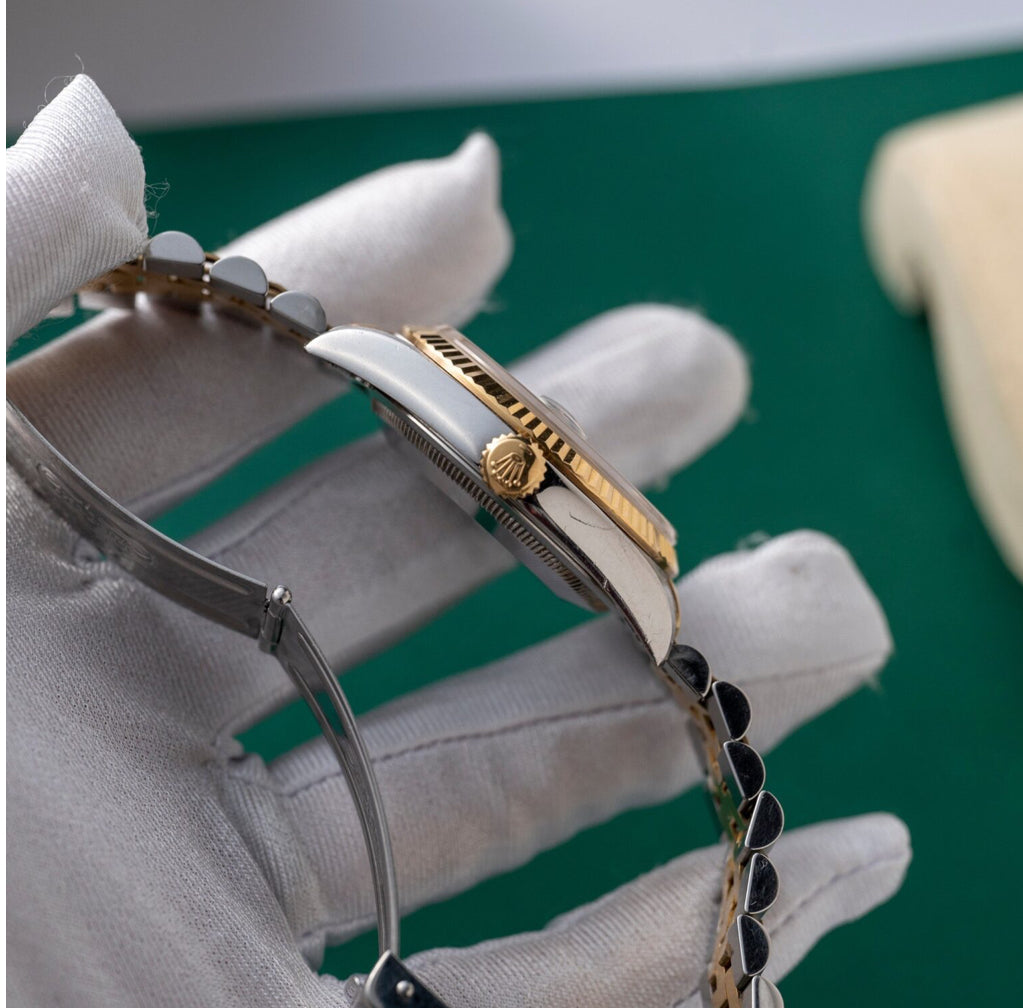 ROLEX DATEJUST JUBILÉE GOLDEN BLUE DIAMOND - Image 3