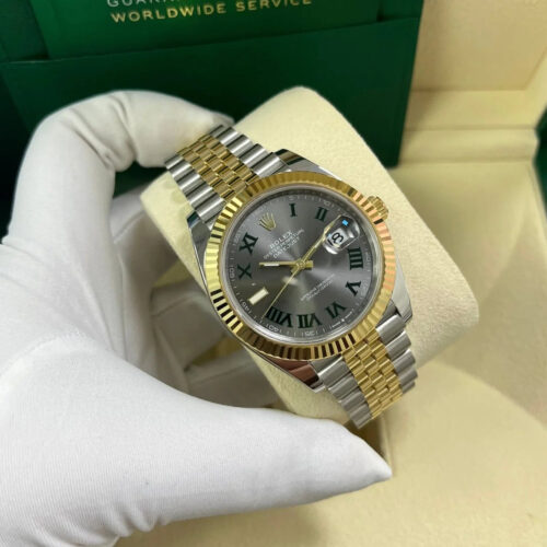 FullSizeRender_95f8adb9-fc3f-4a54-83c1-94a0bebc78d1.jpg ROLEX DATEJUST JUBILÈE WIMBLEDON "TWO TONE"