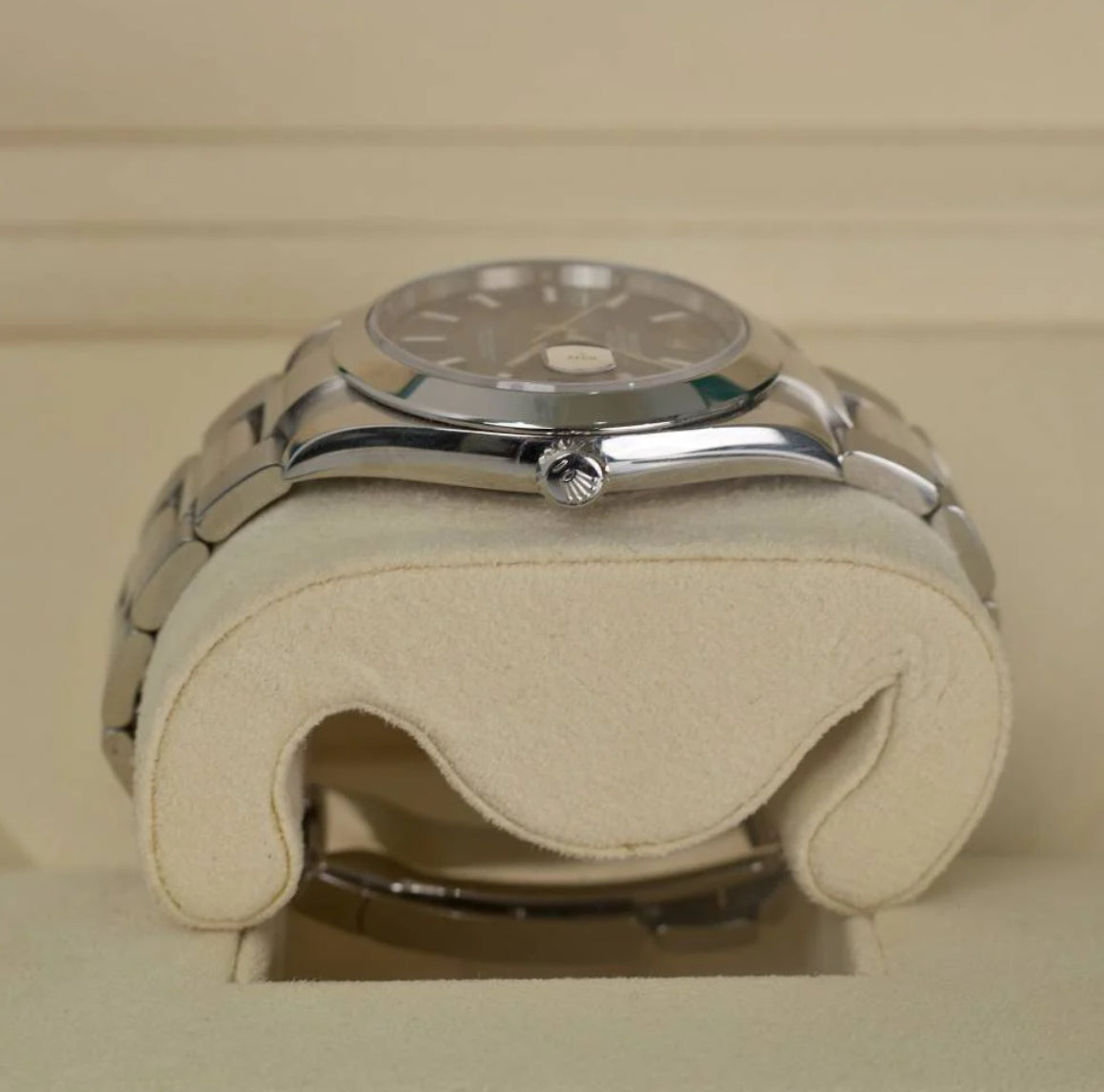 ROLEX DATEJUST OYSTER GREY RHODIUM - Image 2
