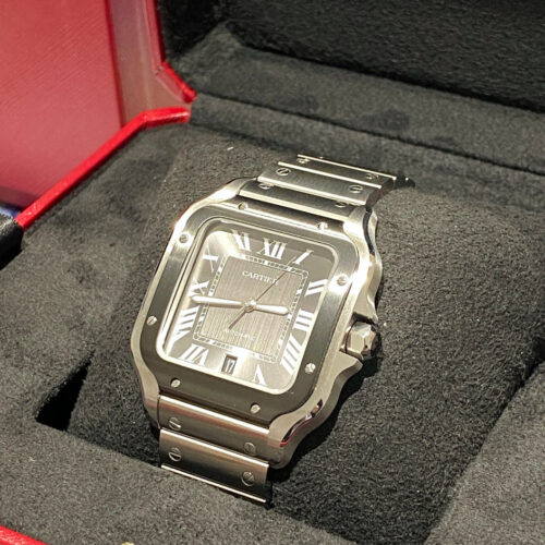 FullSizeRender_f062ba62-9b05-4702-b6f0-e7c6d7606275.jpg CARTIER SANTOS BLACK/GREY DIAL
