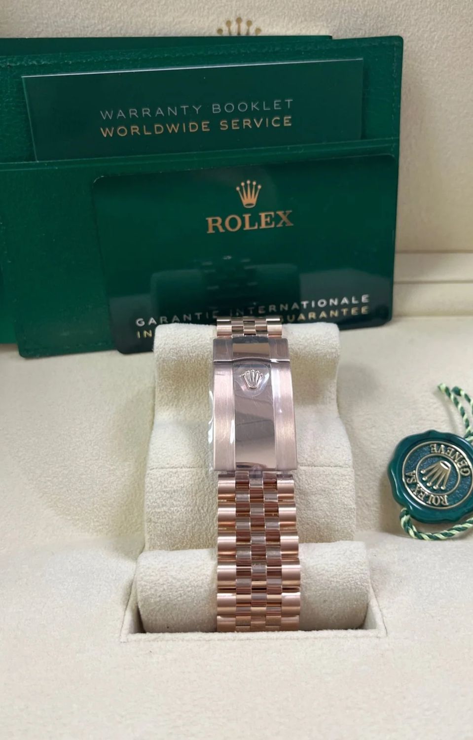 ROLEX SKY-DWELLER ROSÉ GOLD BLU DIAL - Image 3