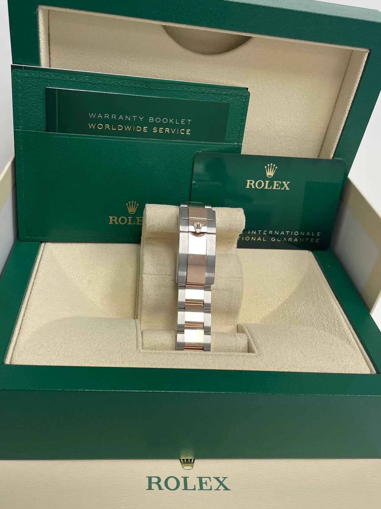 ROLEX YACHT-MASTER EVEROSE GOLD BROWN DIAL - Image 4