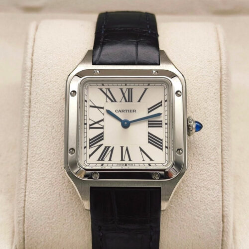 IMG-7713.jpg CARTIER SANTOS DUMONT BLACK LEATHER