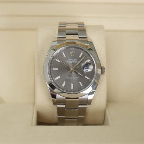IMG-8301.jpg ROLEX DATEJUST OYSTER GREY RHODIUM