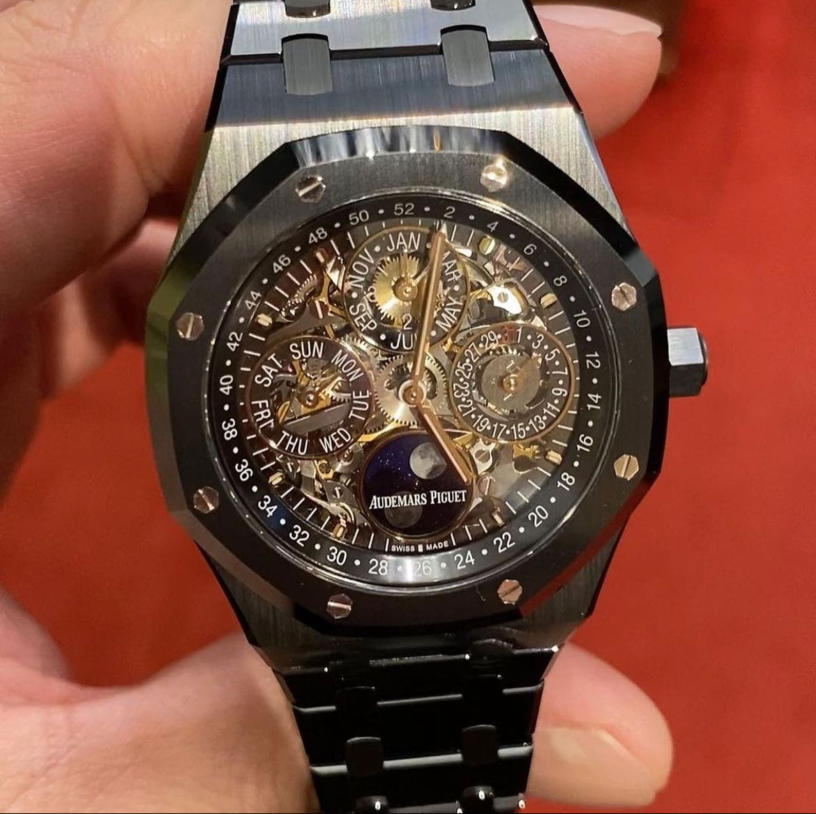 AUDEMARS PIGUET ROYAL OAK "SKELETON" BLACK - Image 2
