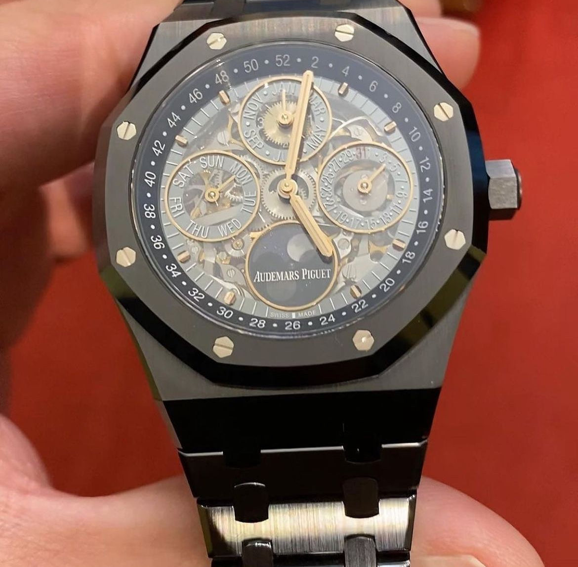 AUDEMARS PIGUET ROYAL OAK "SKELETON" BLACK - Image 3