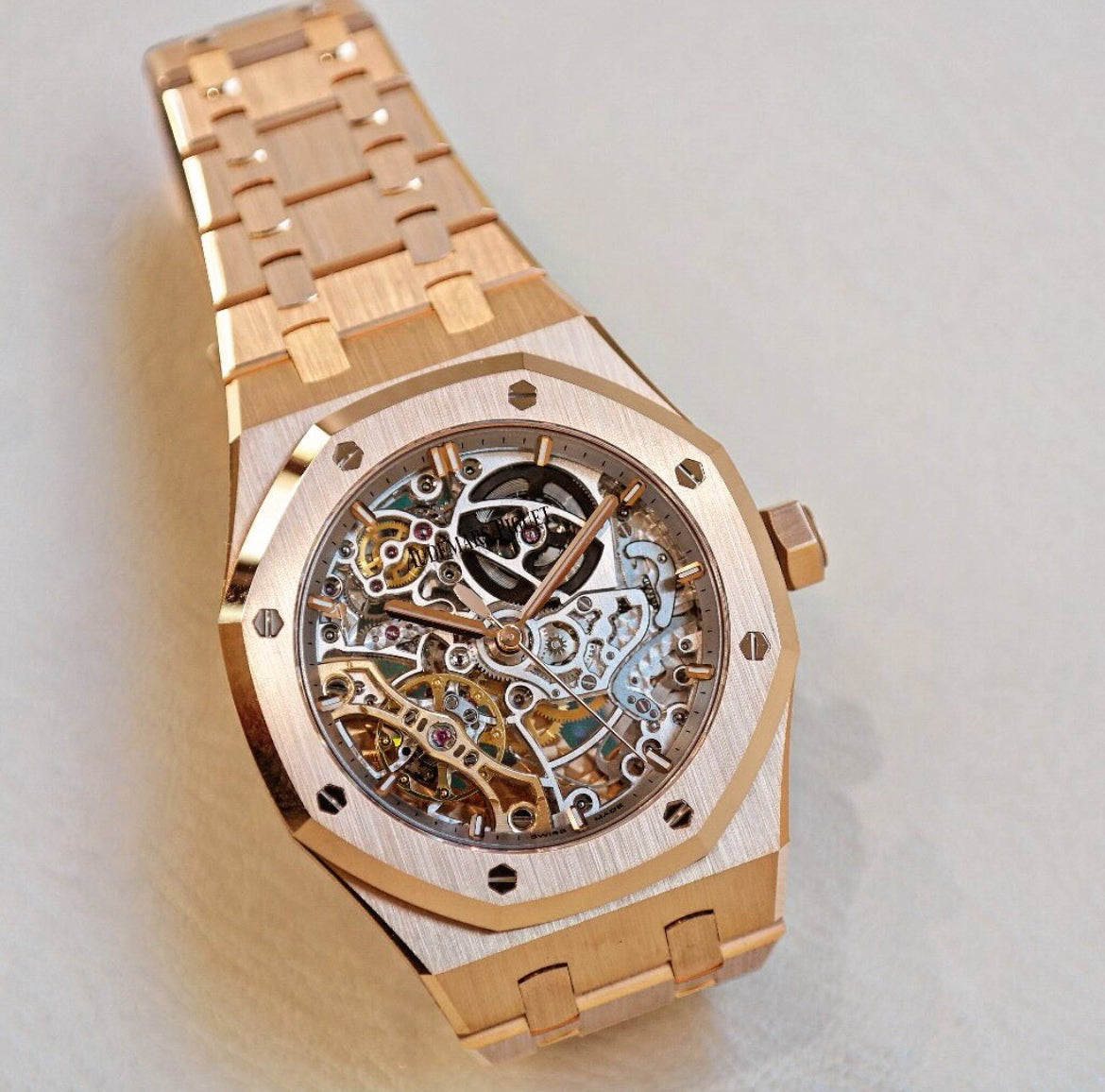 AUDEMARS PIGUET "SKELETON" FULL GOLD - Image 2