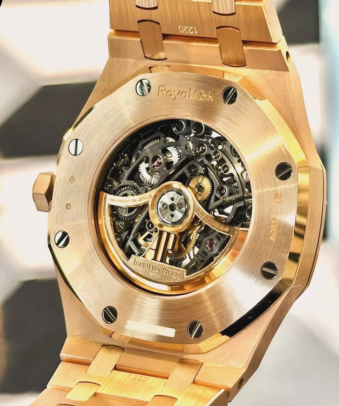 AUDEMARS PIGUET "SKELETON" FULL GOLD - Image 3
