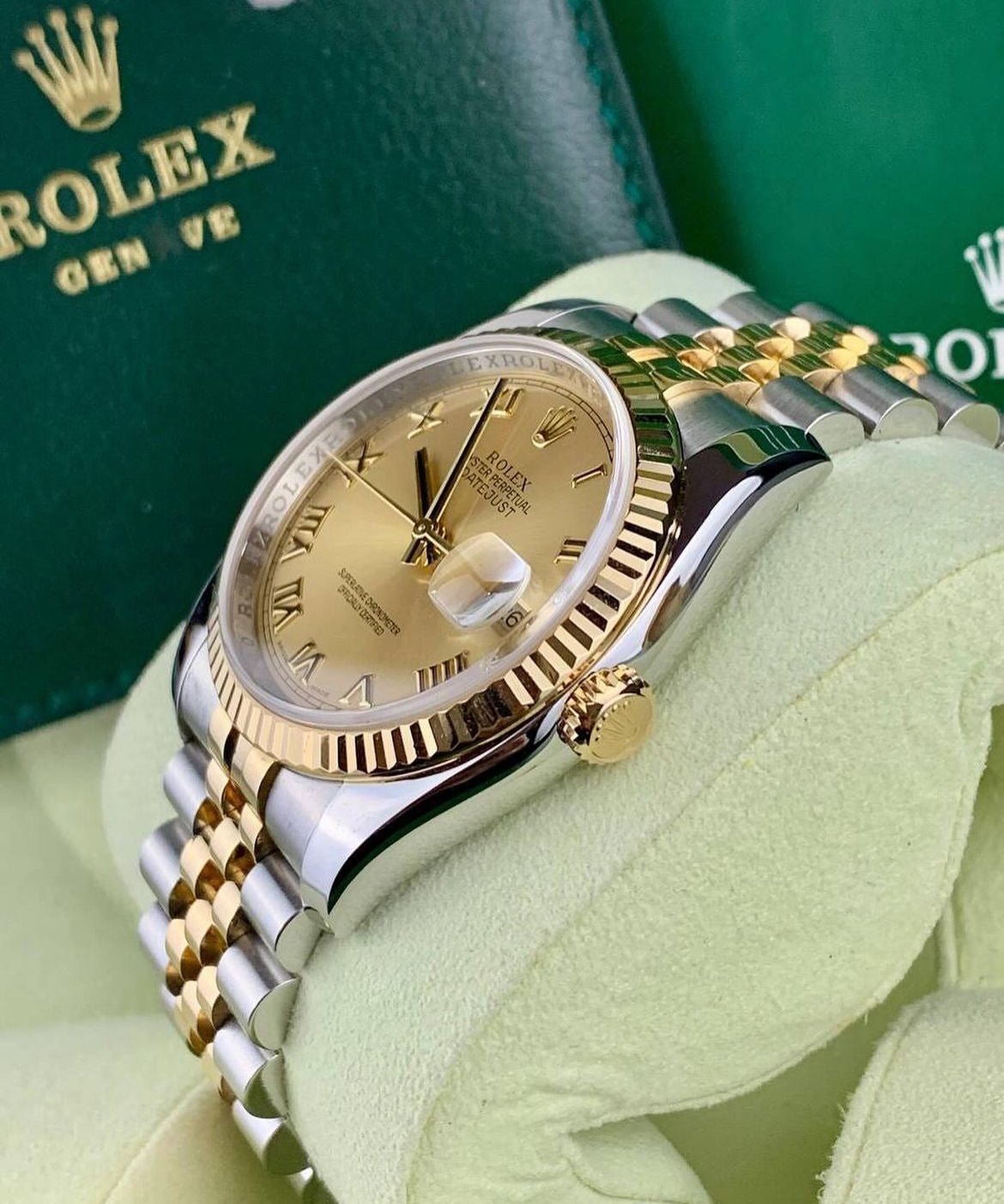 ROLEX DATEJUST JUBILEE ROMAN "BELLE EPOQUE" - Image 2