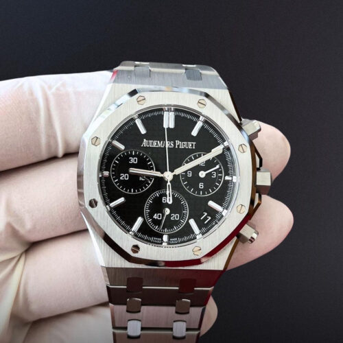 IMG_4425.jpg AUDEMARS PIGUET ROYAL OAK BLACK CHRONOGRAPH