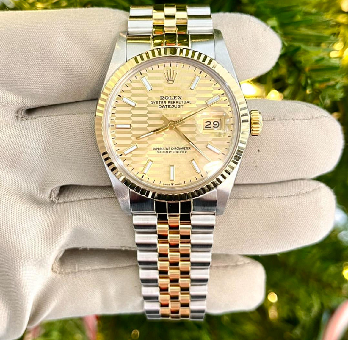 ROLEX DATEJUST JUBILEE STEEL & GOLD - Image 3