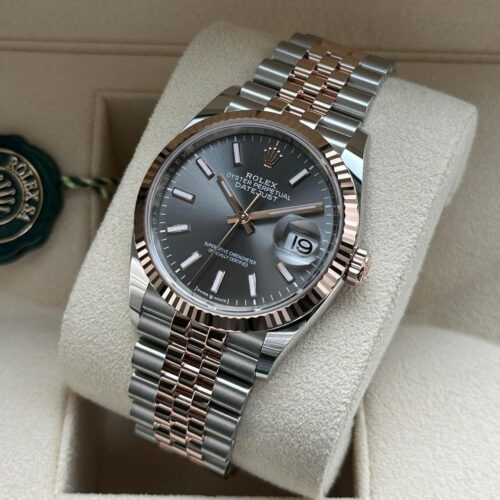 IMG_5658.jpg ROLEX DATEJUST JUBILEE SKYLAR GREY ROSE' GOLD