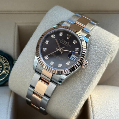 IMG_5662.jpg ROLEX DATEJUST OYSTER CHOCOLATE ROSE' GOLD