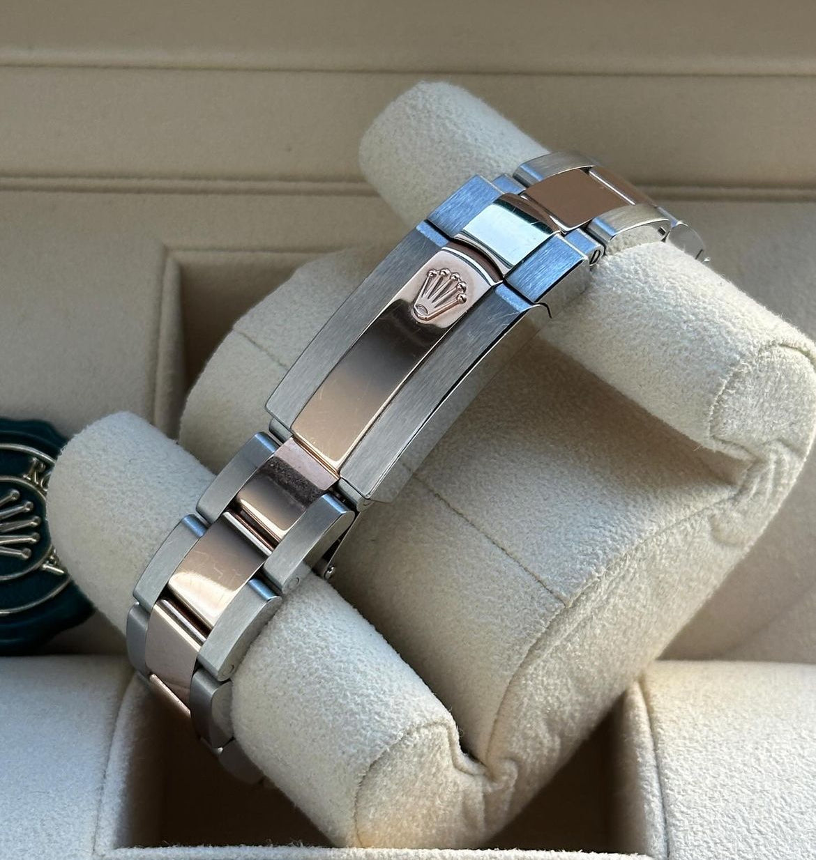 ROLEX DATEJUST OYSTER CHOCOLATE ROSE' GOLD - Image 3