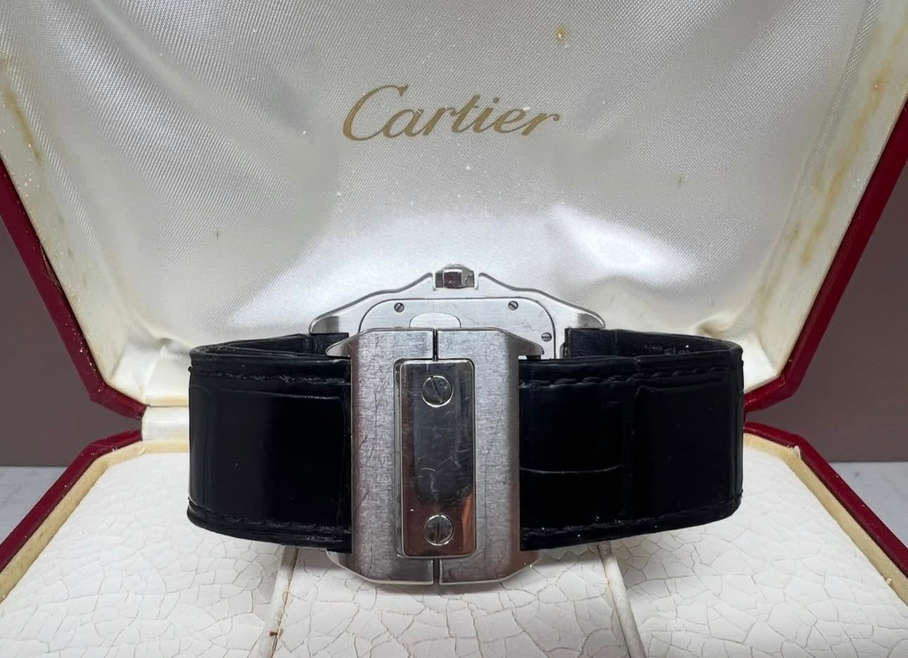CARTIER SANTOS 100 XL BLACK DIAMOND - Image 4