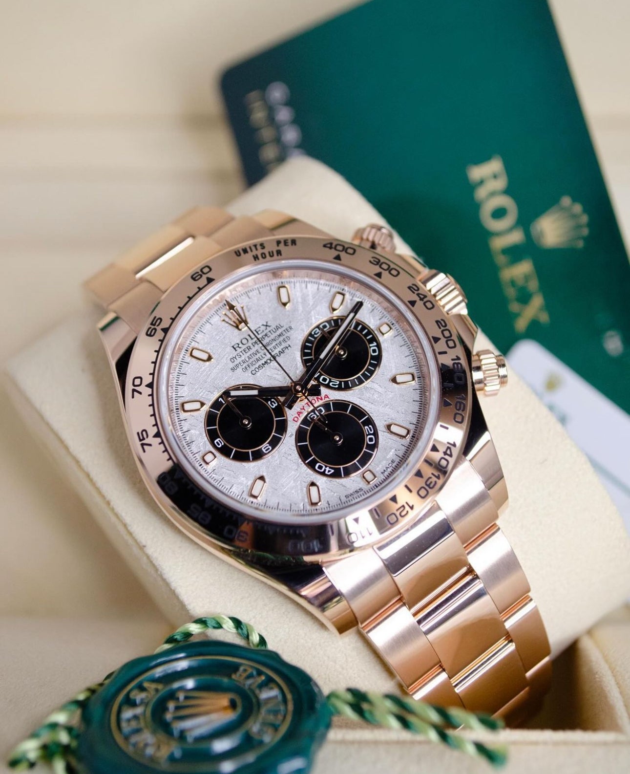 ROLEX DAYTONA GOLD "METEORITE" - Image 2