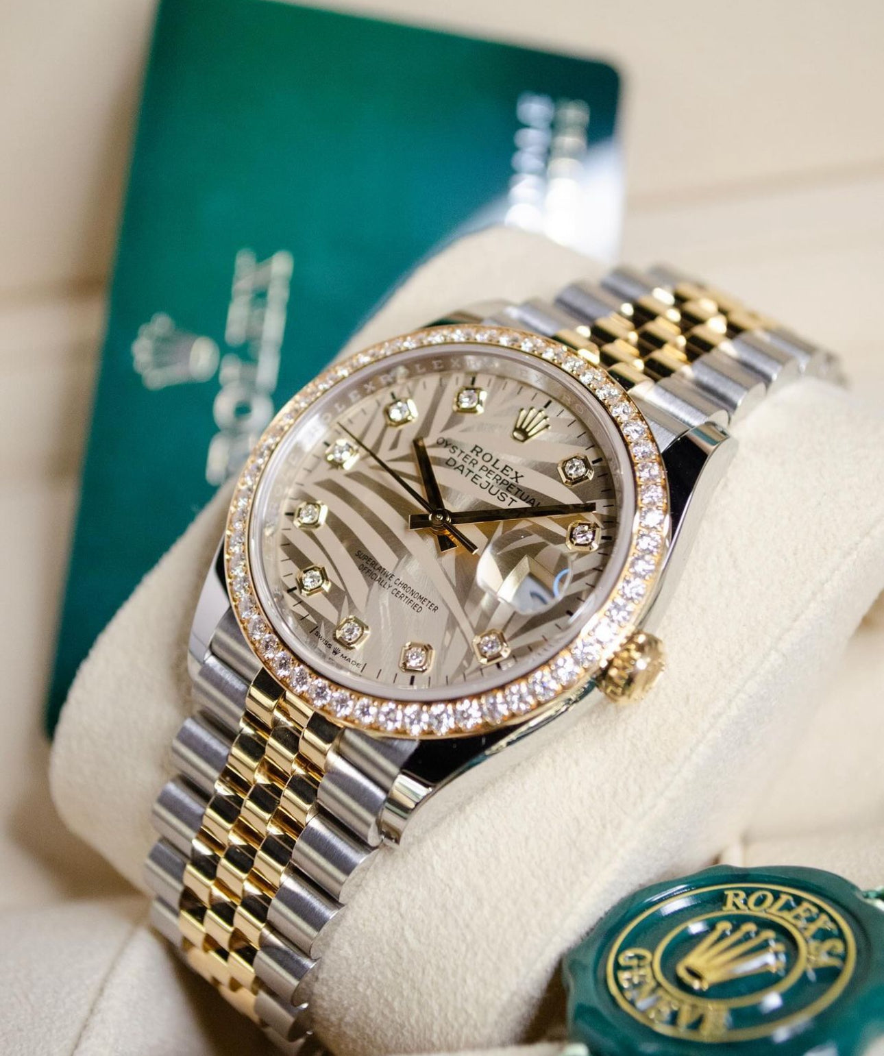 ROLEX DATEJUST JUBILEE BEZEL DIAMOND - Image 2