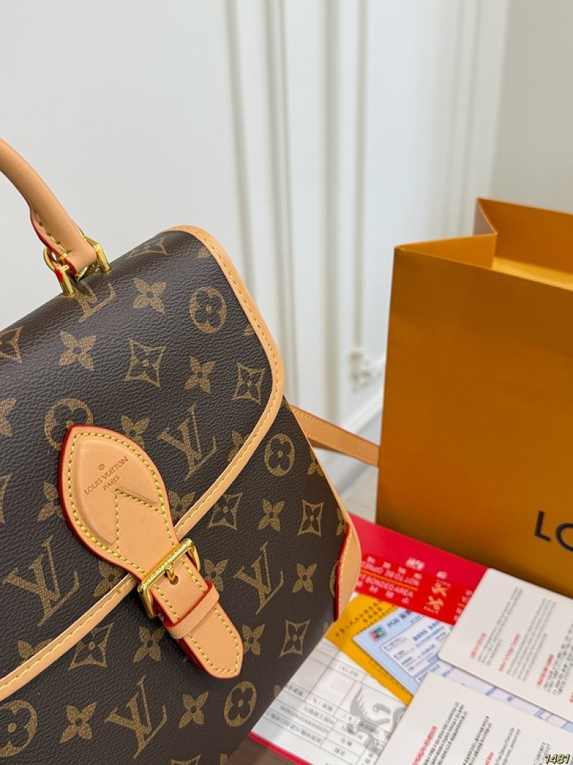 Louis Vuitton Monogram Flap Backpack — Brown - Image 5