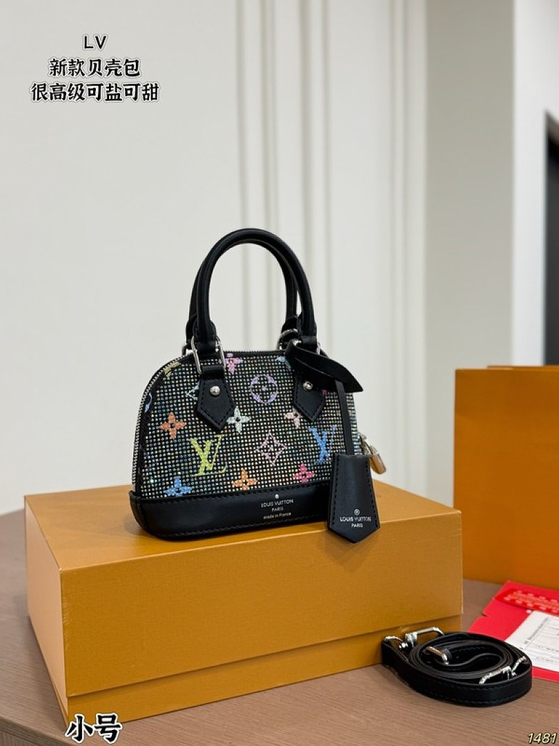 Louis Vuitton Multicolour Monogram Dome Bag — Black & Multicolour - Image 2