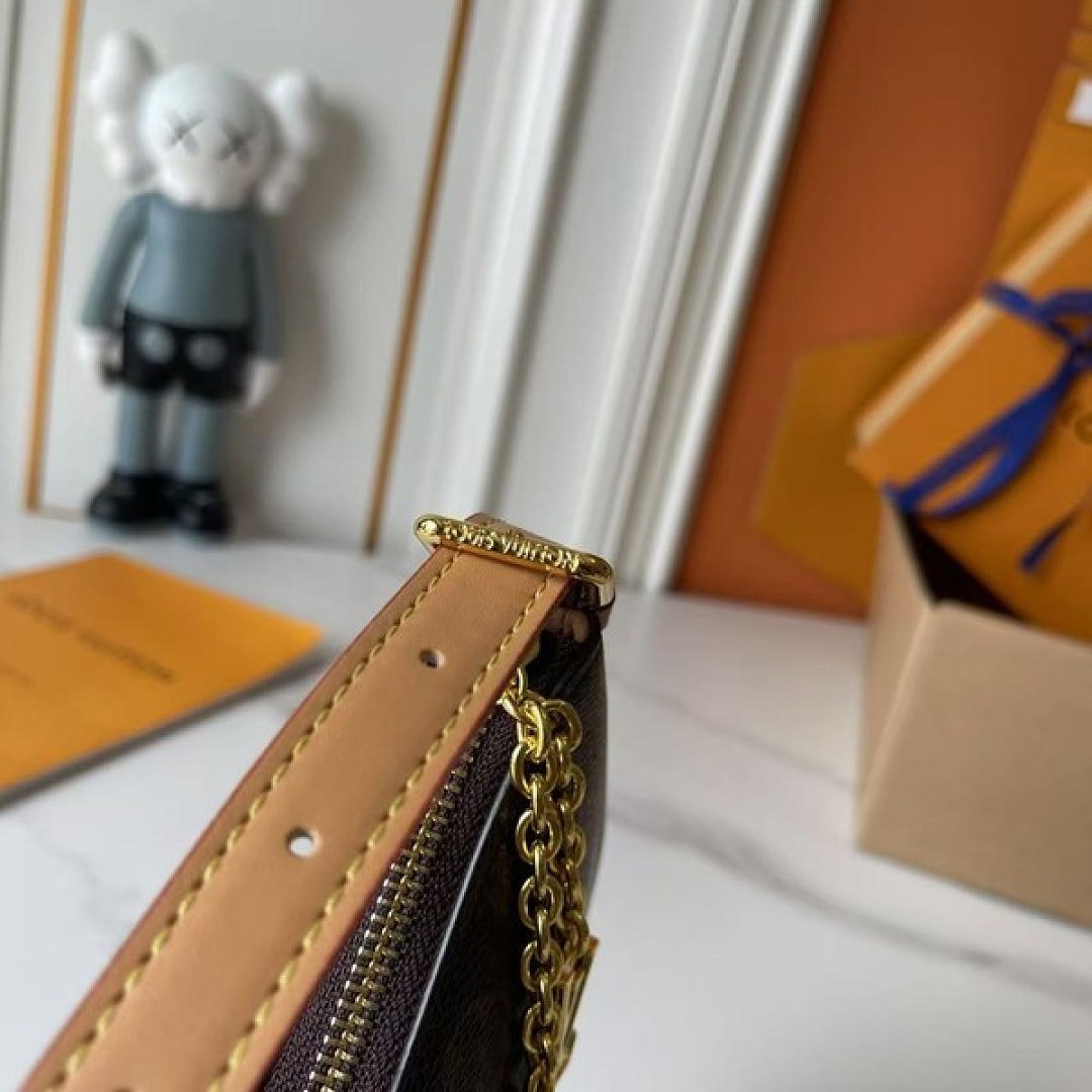 Louis Vuitton Monogram Shoulder Bag — Brown - Image 7